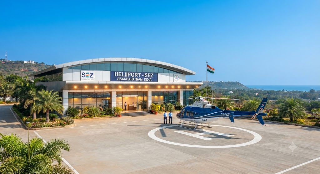 Heliport - SEZ Visakhapatnam