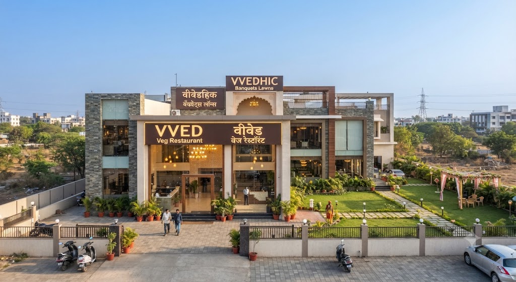 VVED Veg Restaurant | VVEDHIC Banquets Lawns