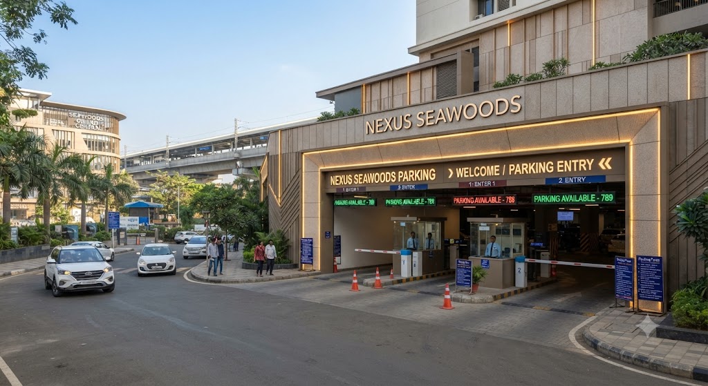 Nexus Seawood Parking Entry