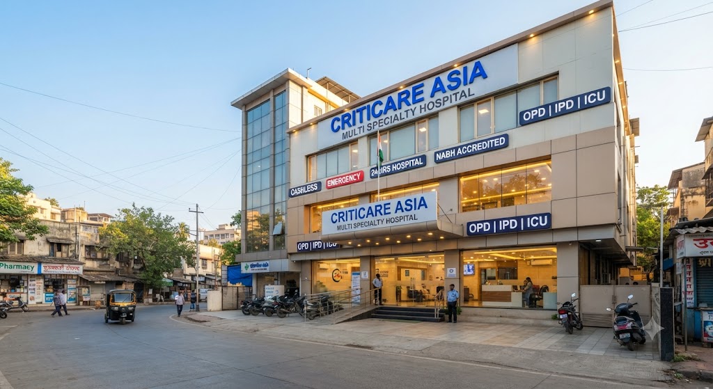 CritiCare Asia Multi Specialty Hospital -Cashless, Emergency, 24 Hrs Hospital in Kurla West