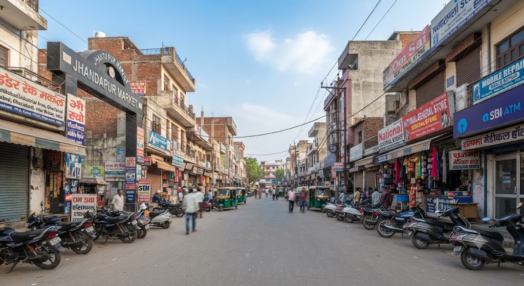 Jhandapur Market