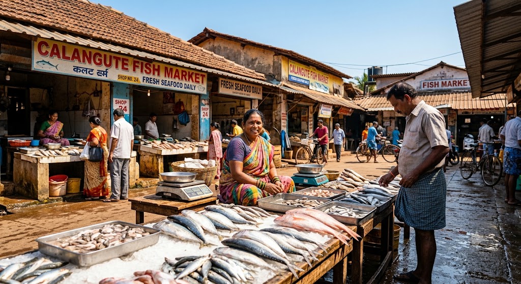 Calangute Fish Market