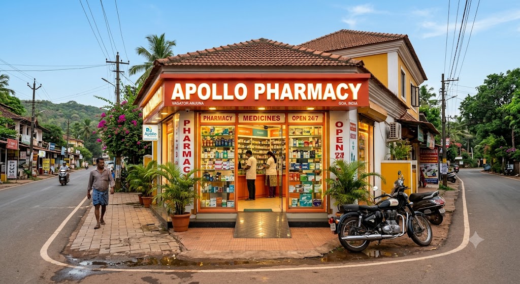 Apollo Pharmacy Vagator Goa