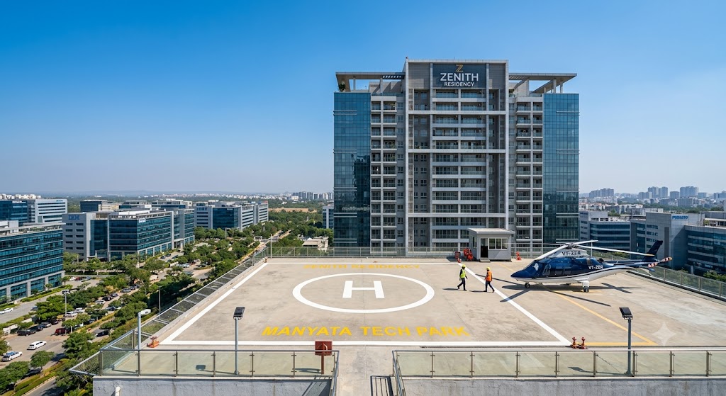 Zenith Residency Helipad