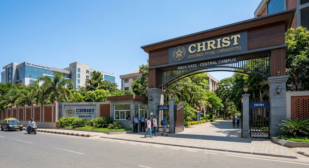Christ University Backgate (Central Campus)