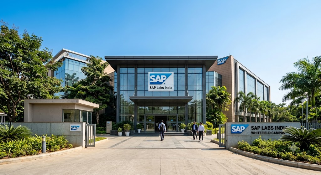 SAP Labs India - Whitefield (Main Entrance)