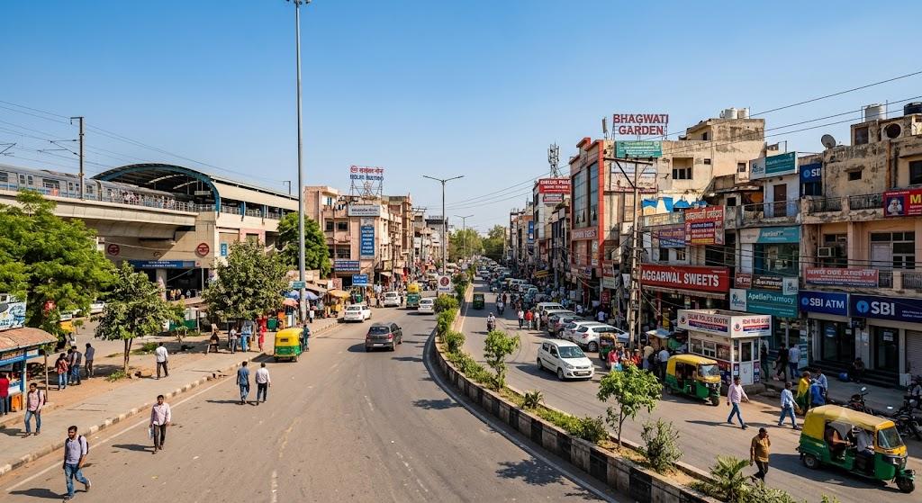 Dwarka Mor Metro Station