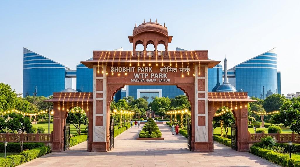 WTP park ,shobhit park malviya nagar jaipur