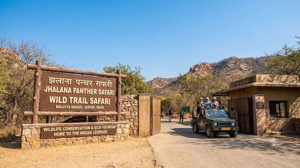 Jhalana Panther Safari- Wild Trail Safari