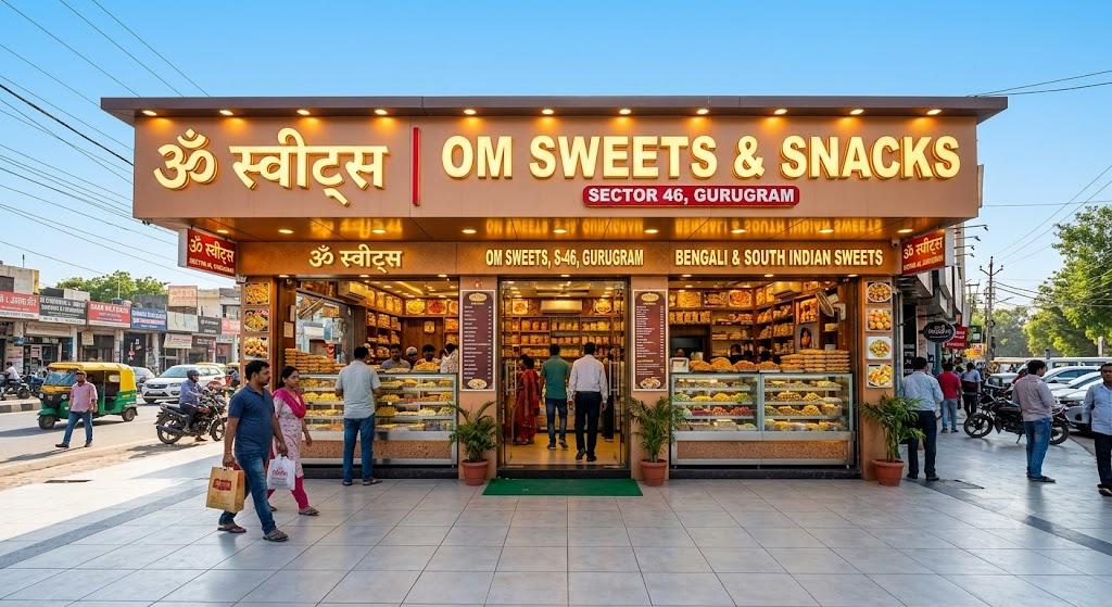 OM Sweets, Sector 46, Gurugram