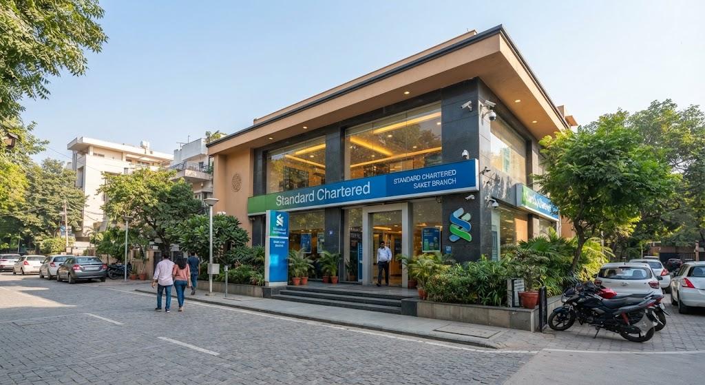 Standard Chartered Bank Saket Branch New Delhi
