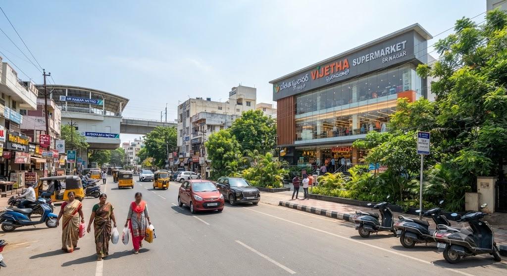Vijetha supermarket SR nagar